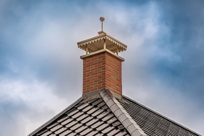 circulair prefab schoorsteen