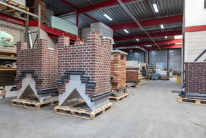 Prefab schoorsteen voor particulier