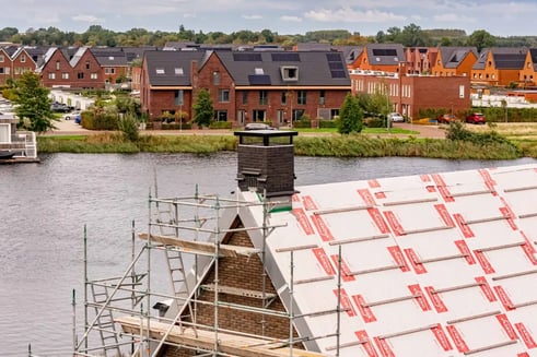 Prefab schoorstenen installeren