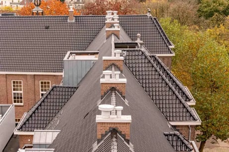 Schoorsteen ontmanteling - prefab schoorsteen
