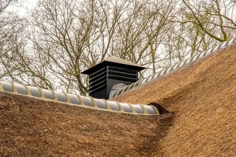 Schoorsteen ontmanteling - prefab schoorsteen