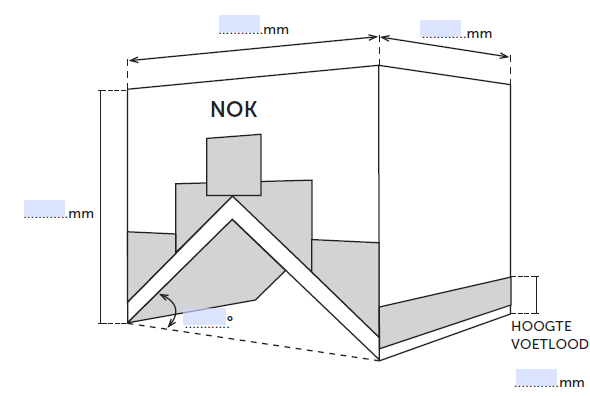 werktekening prefab schoorsteen