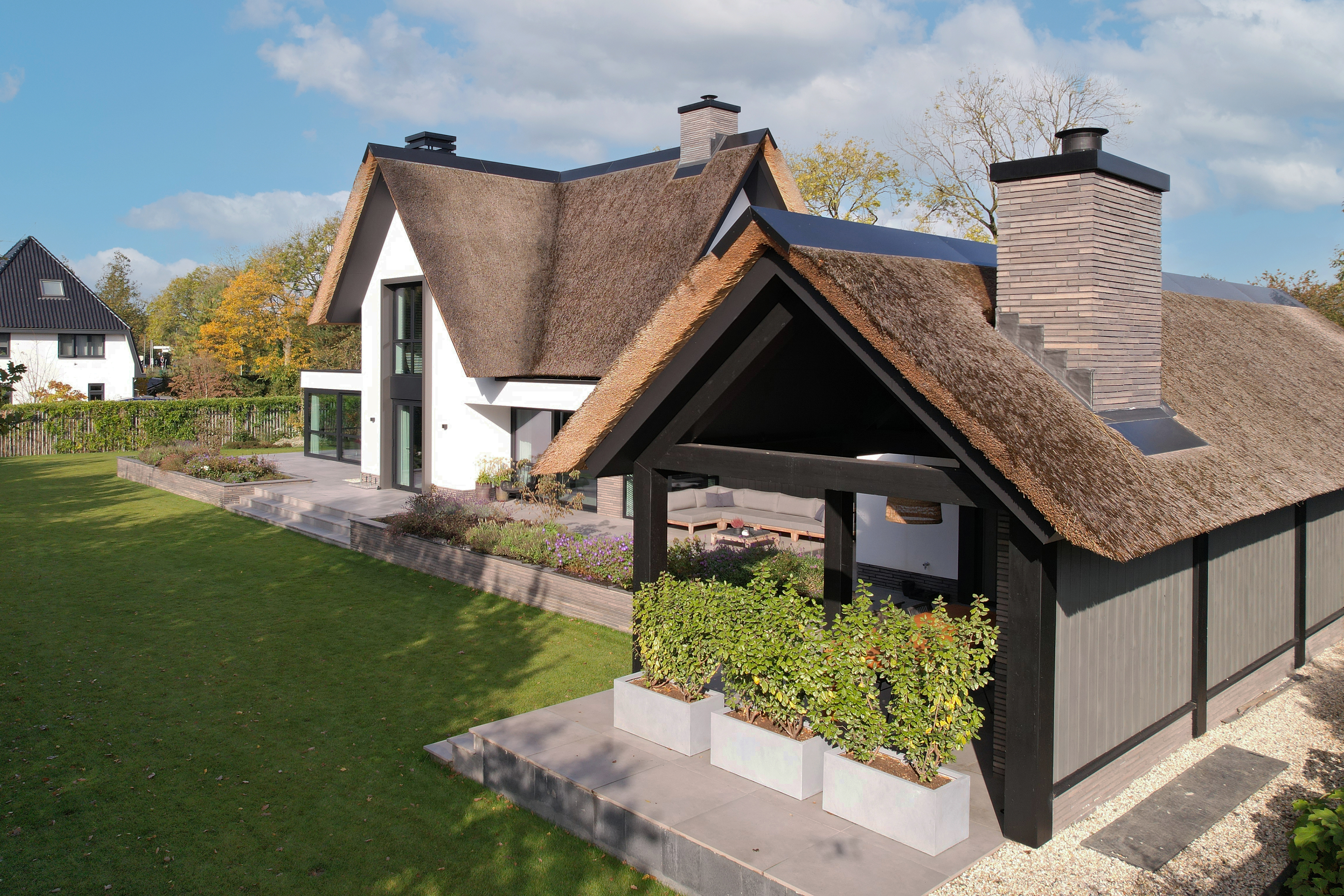 Charmante moderne villa met rieten kap _Vleuten (17)