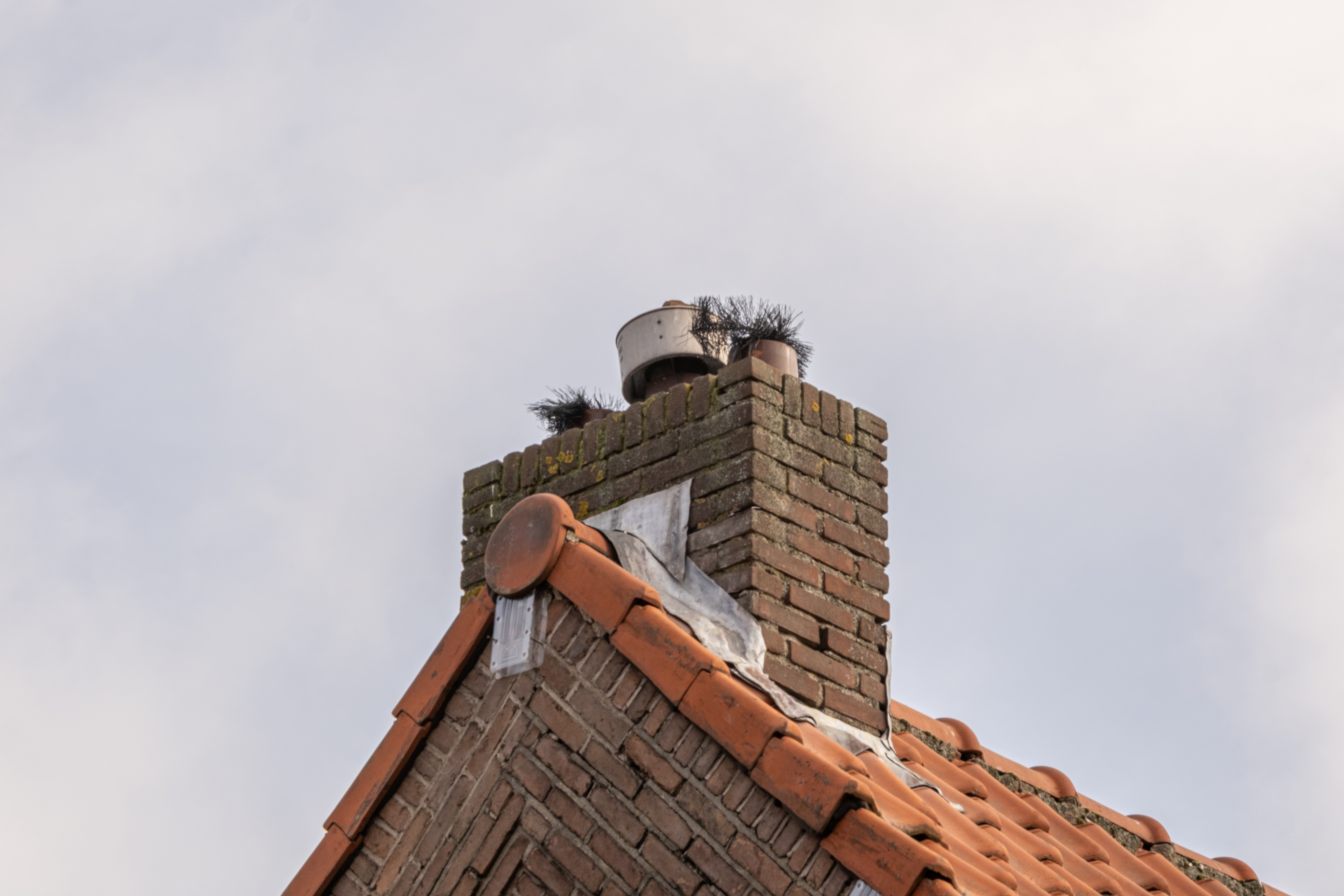 Oude schoorsteen Nijmegen