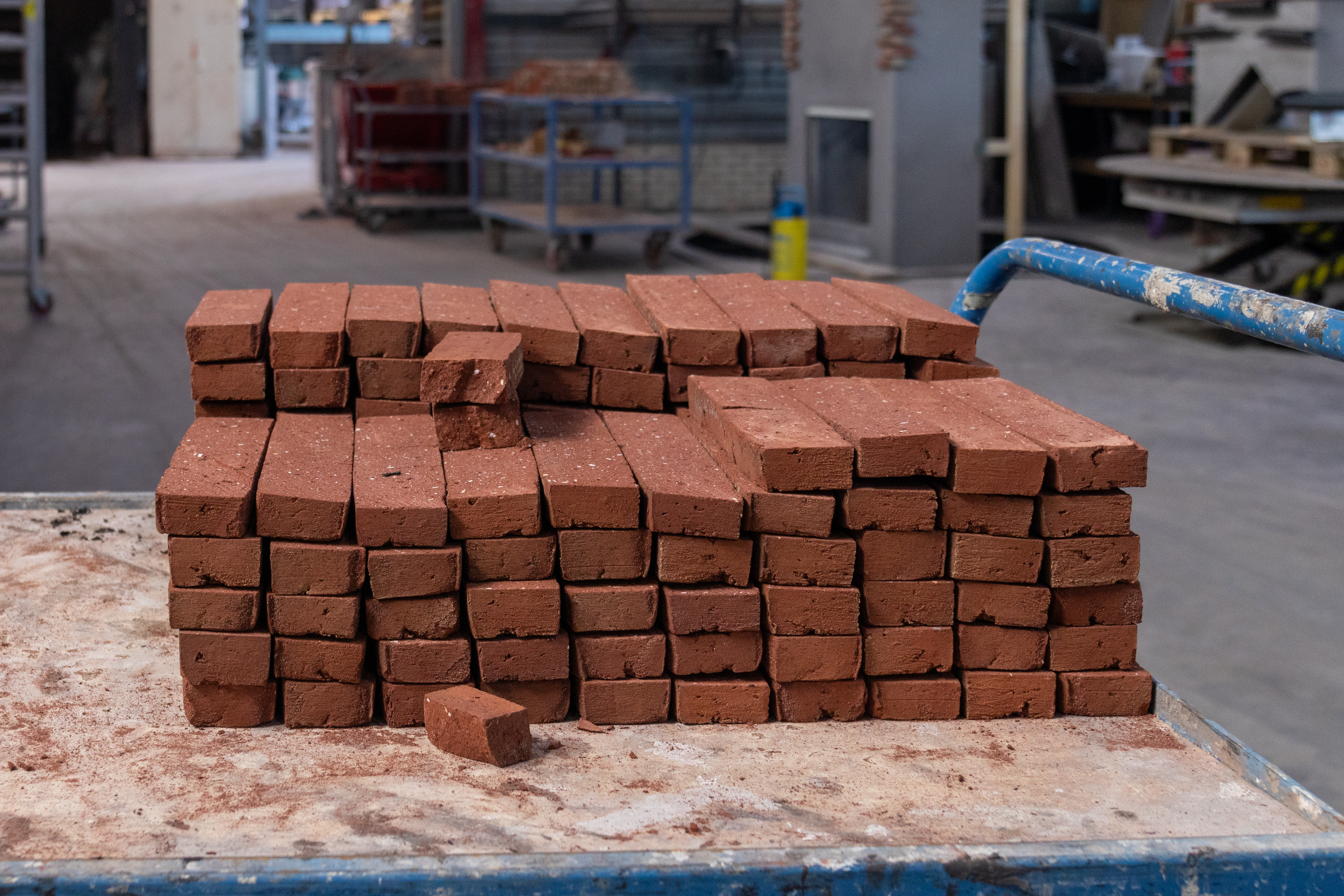 Gezaagde steenstrips