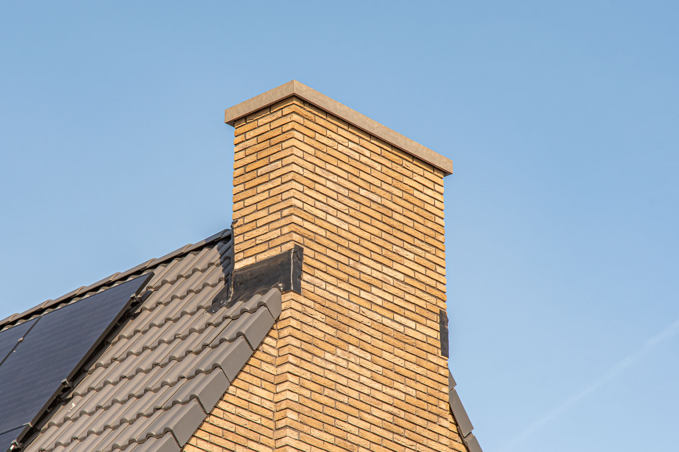 Prefab topgevelschoorsteen Heereveen