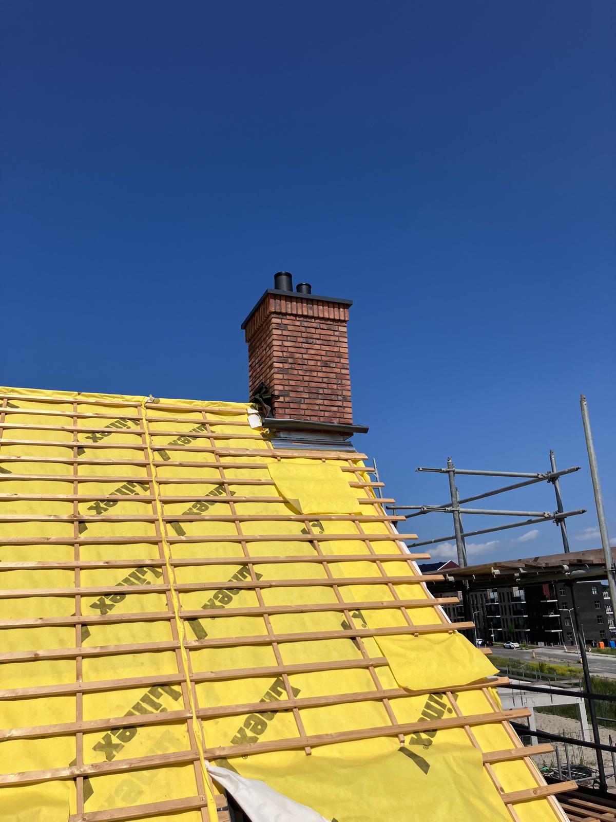 prefab schoorstenen linex dak